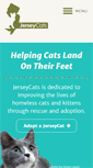 Mobile Screenshot of jerseycats.org